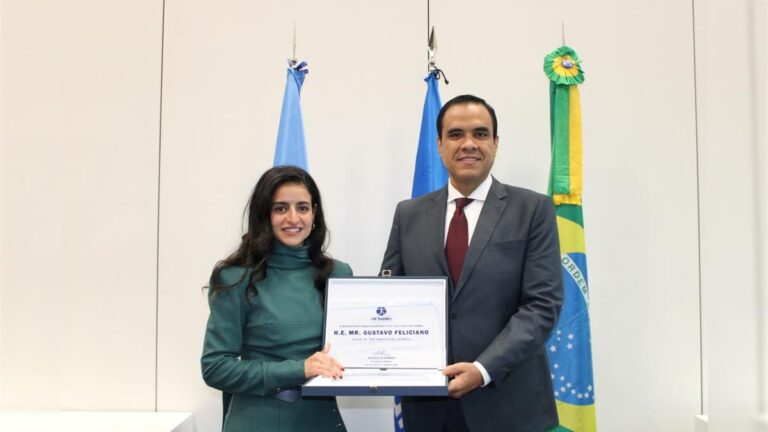 Gustavo Feliciano Assume a Presidência do Conselho Executivo da ONU Turismo em Cerimônia Marcante