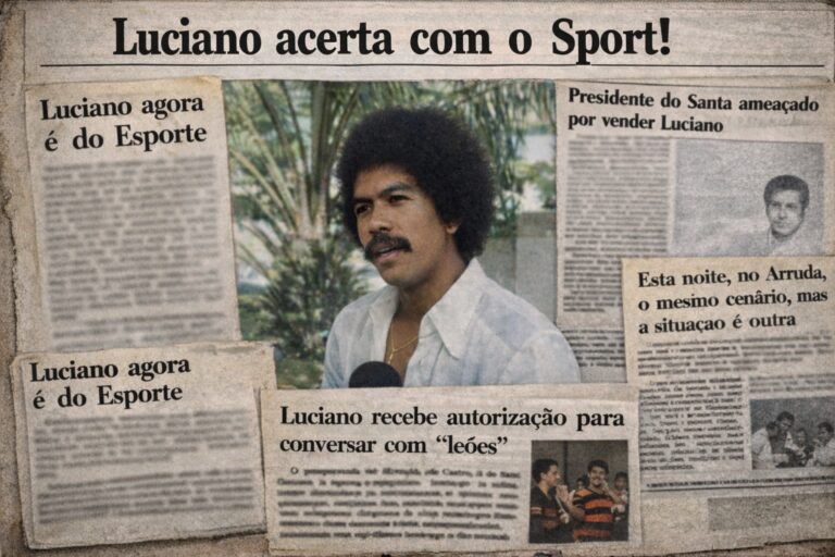 Luciano Veloso: A Transferência que Agitou o Carnaval de 1975 e Mudou o Futuro do Sport Imagem do artigo