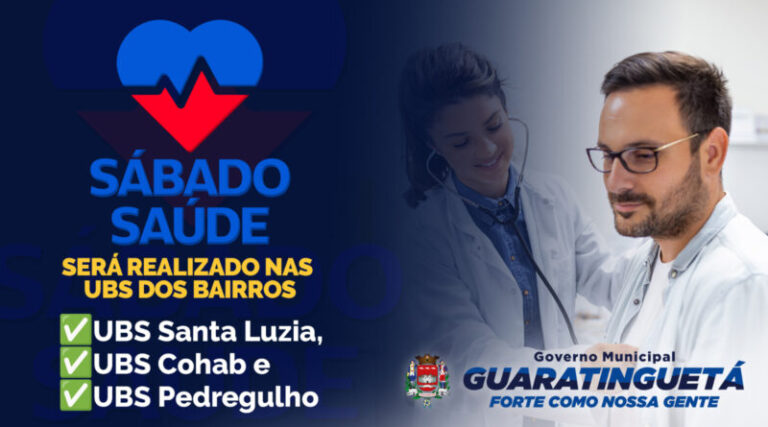 Guaratinguetá Promove Sábado Saúde: Consultas e Vacinação Acessíveis à População