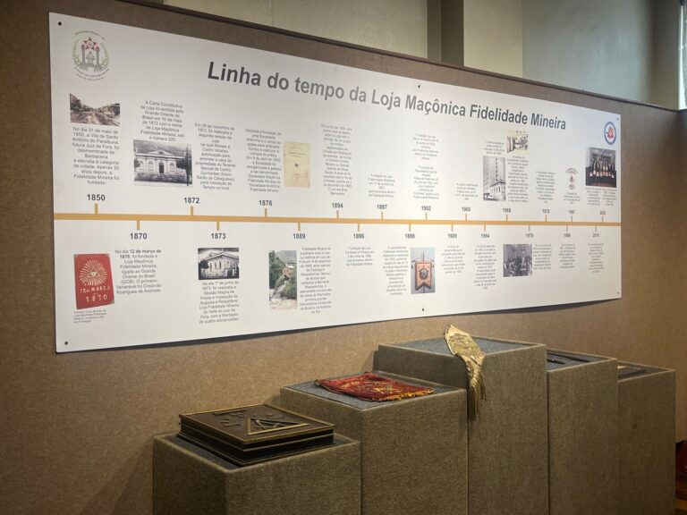 Luzes sobre a cidade: a Maçonaria e a história de Juiz de Fora em exposição na UFJF