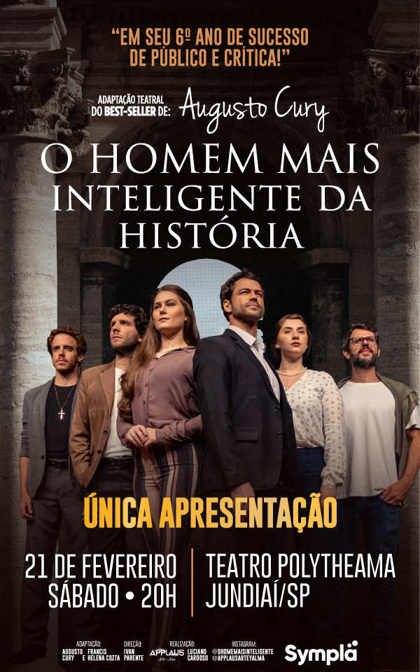 O Homem Mais Inteligente da História – Uma Experiência Teatral Emocionante O Homem Mais Inteligente da História - Uma Experiência Teatral Emocionante