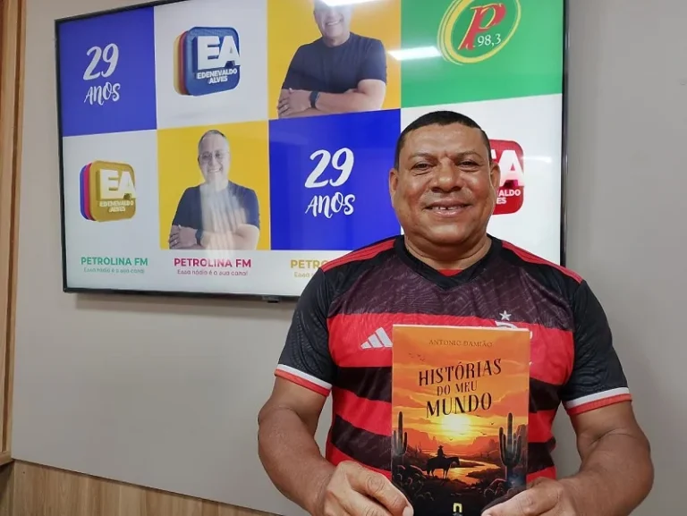 Lançamento do Livro ‘Histórias do Meu Mundo’ de Antonio Damião Atraí Olhares em Petrolina
