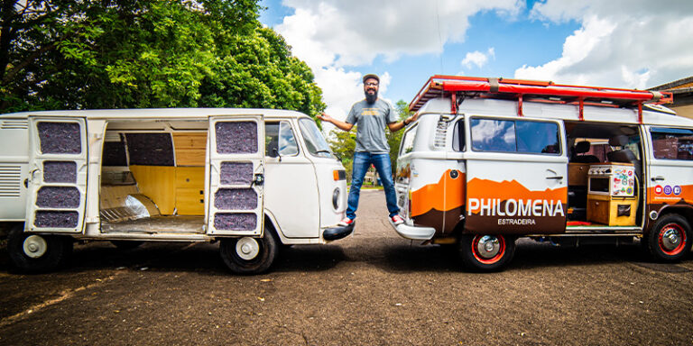 Philomena Estradeira: O Estilo de Vida das KombiHomes e a Aventura de Fabu Dias
