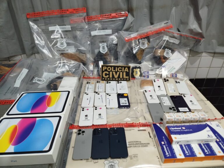 Polícia Civil de Pernambuco Apreende Medicamentos Falsificados em Salgueiro