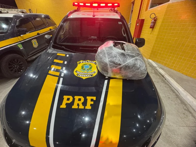 PRF Confisca 5,4 Kg de Maconha em Ação em Petrolina (PE)