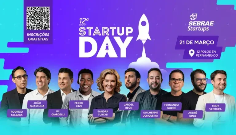 Startup Day 2023 Mobiliza Inovação em 12 Cidades de Pernambuco Neste Sábado