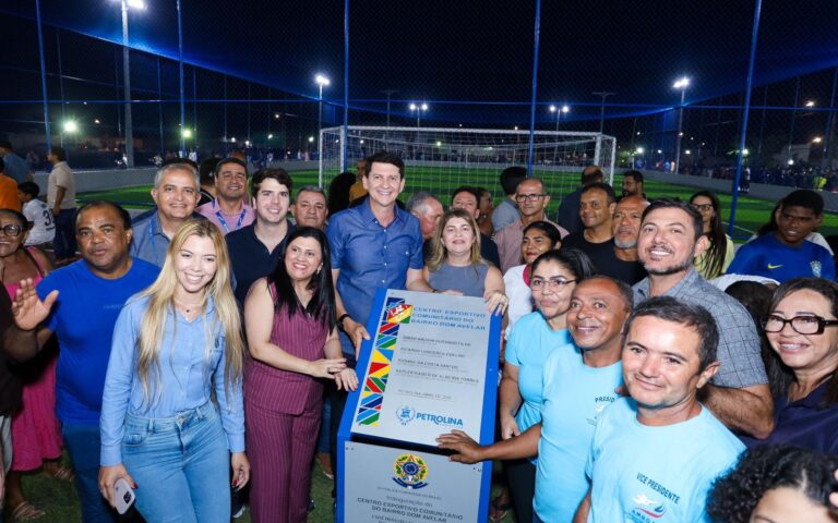 Centro Esportivo Transformador é Inaugurado em Dom Avelar por Simão Durando