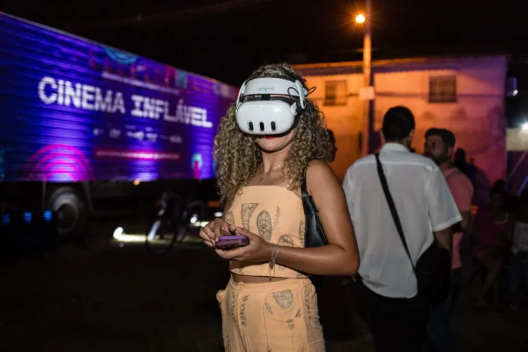 Cinema Inflável: Cultura e Lazer Gratuitos no Parque Andrea