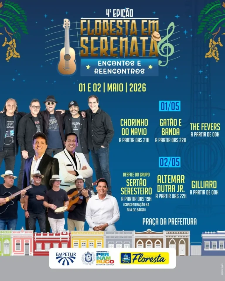 Floresta em Serenata: Duas Noites de Música e Emoção no Sertão de Pernambuco