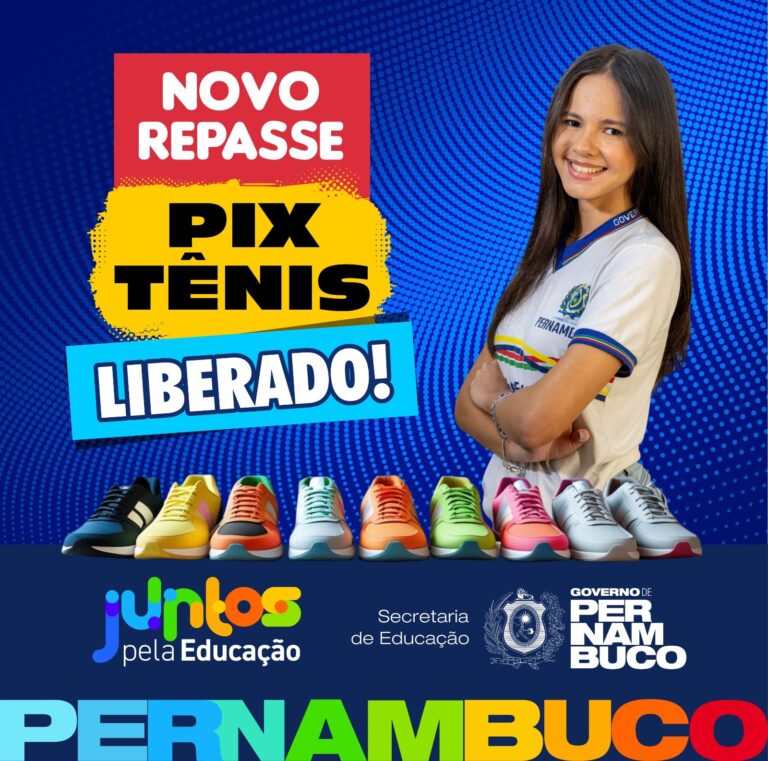 Governo de Pernambuco Libera Segundo Repasse do Pix Tênis: Impacto na Educação