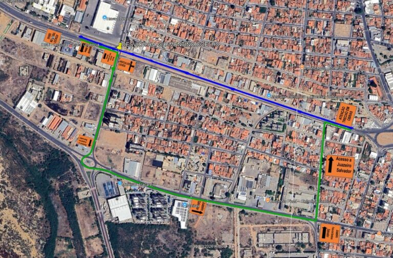 Mudanças no Trânsito em Petrolina: Interdição Parcial na Avenida Honorato Viana Mudanças no Trânsito em Petrolina: Interdição Parcial na Avenida Honorato Viana