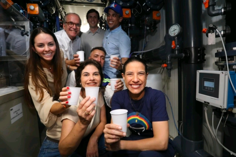 Raquel Lyra Inaugura Primeira Estação de Tratamento de Água com Ultrafiltração no Sertão Raquel Lyra Inaugura Primeira Estação de Tratamento de Água com Ultrafiltração no Sertão