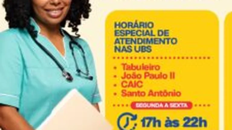 Corujão da Saúde amplia atendimento noturno em quatro UBS de Juazeiro a partir de 25/09