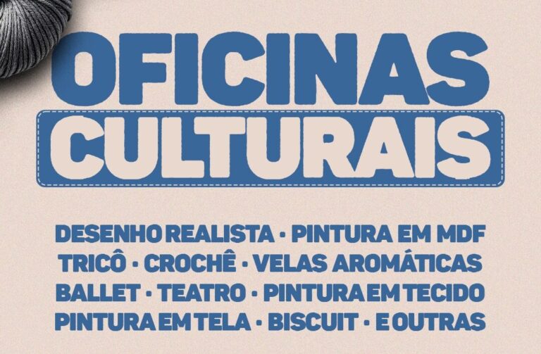 Departamento de Cultura de Pato Branco Lança Inscrições para Oficinas Artísticas e Culturais