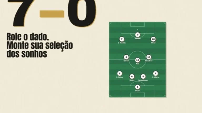 Jogo “7 a 0” permite escalar lendas da Copa do Mundo e conquista fãs online Jogo "7 a 0" permite escalar lendas da Copa do Mundo e conquista fãs online