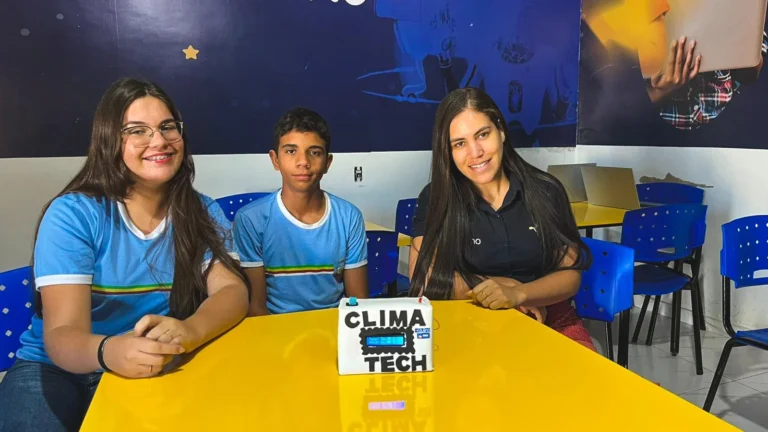 Clima Tech: Estudantes do Sertão Baiano Desenvolvem Tecnologia para Monitorar Qualidade do Ar e Proteger Saúde Respiratória Clima Tech: Estudantes do Sertão Baiano Desenvolvem Tecnologia para Monitorar Qualidade do Ar e Prot