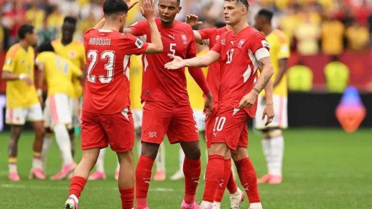 Copa 2026: Suíça conquista vaga inédita nas quartas após 72 anos em duelo emocionante Copa 2026: Suíça conquista vaga inédita nas quartas após 72 anos em duelo emocionante
